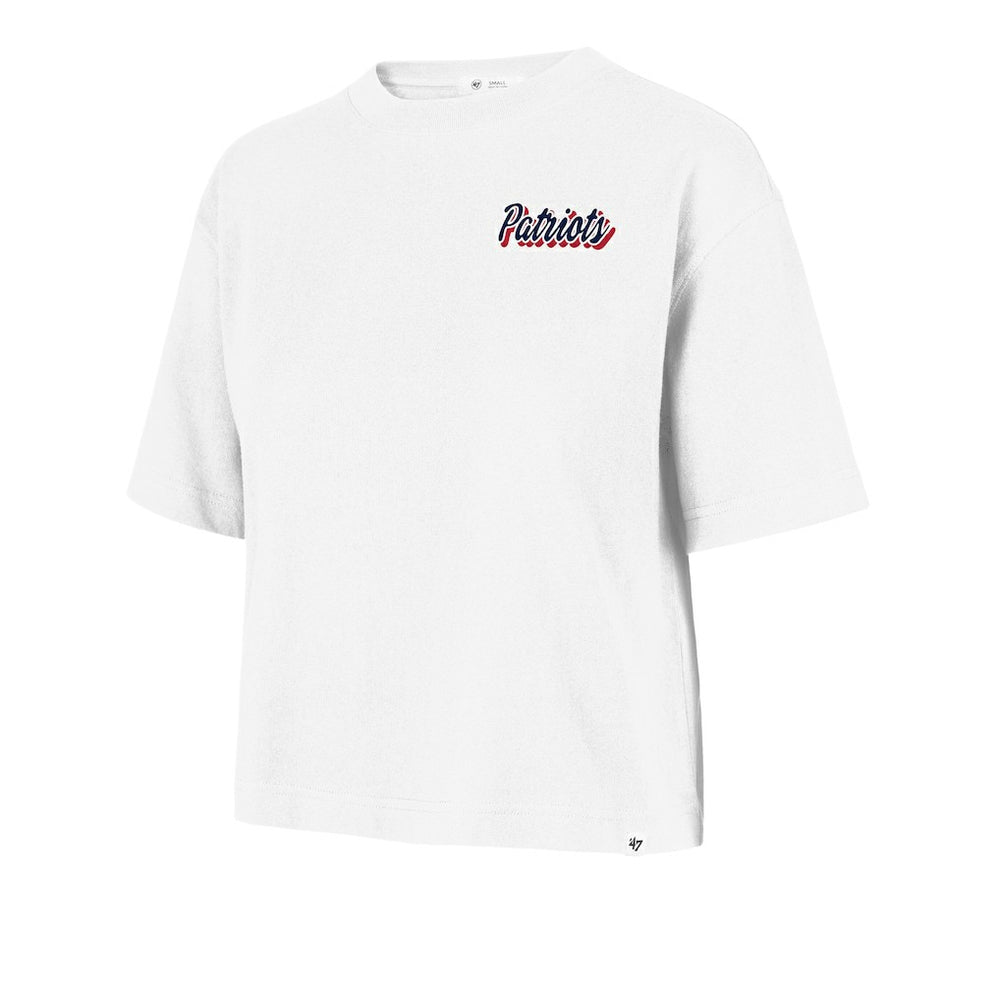 NFL New England Patriots '47 Women's Collage Script Reed City T-Shirt