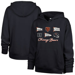 NFL Chicago Bears '47 Women's Bow & Banners Naomi Hoodie