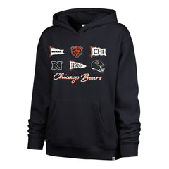 NFL Chicago Bears '47 Women's Bow & Banners Naomi Hoodie