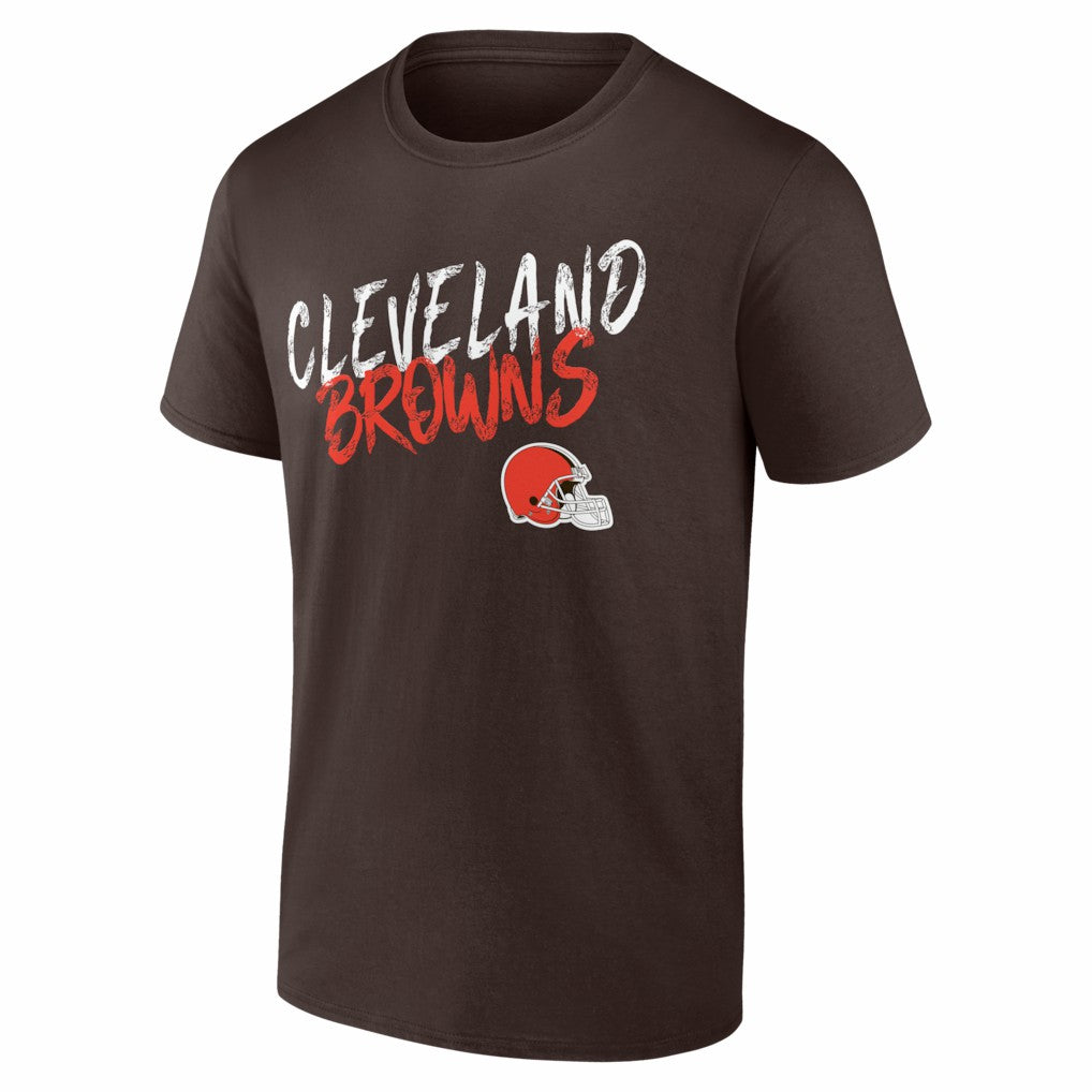 NFL Cleveland Browns Hustle Personalized Name & Number T-Shirt