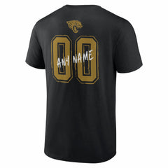 NFL Jacksonville Jaguars Hustle Personalized Name & Number T-Shirt