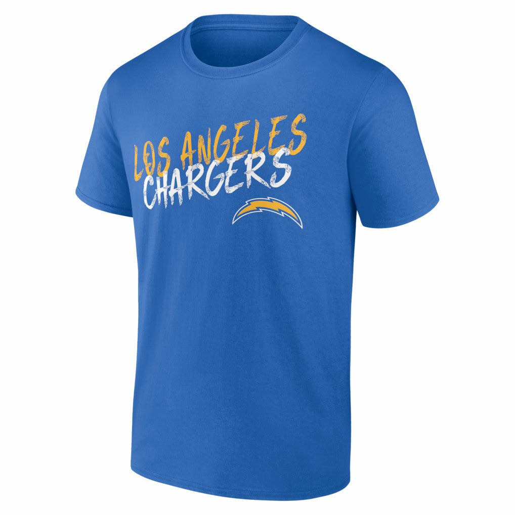 NFL Los Angeles Chargers Hustle Personalized Name & Number T-Shirt