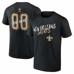 NFL New Orleans Saints Hustle Personalized Name & Number T-Shirt