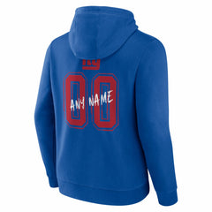 NFL New York Giants Hustle Personalized Name & Number Hoodie