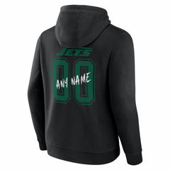 NFL New York Jets Hustle Personalized Name & Number Hoodie