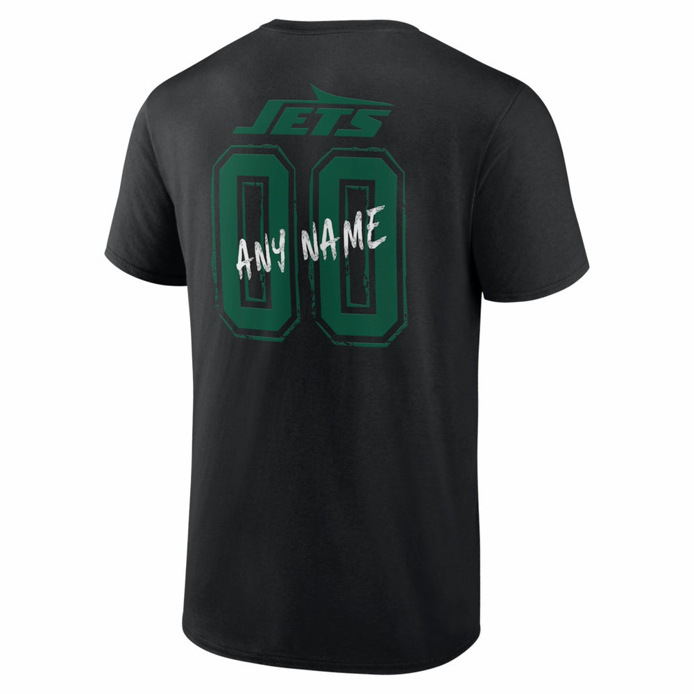 NFL New York Jets Hustle Personalized Name & Number T-Shirt