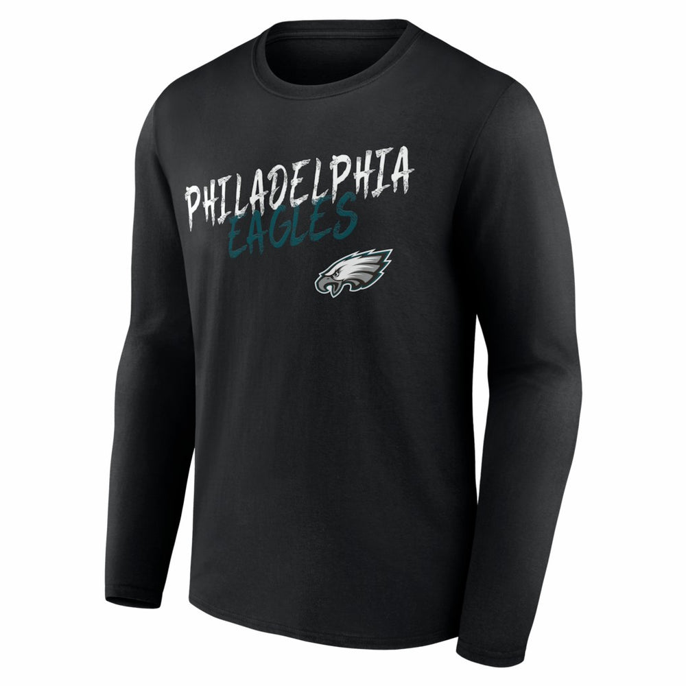 NFL Philadelphia Eagles Hustle Personalized Name & Number Long Sleeve T-Shirt