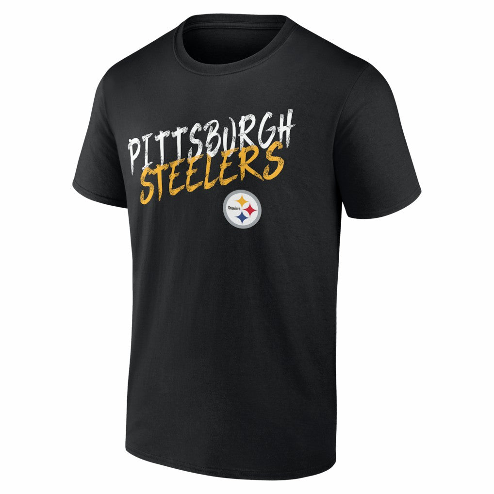 NFL Pittsburgh Steelers Hustle Personalized Name & Number T-Shirt