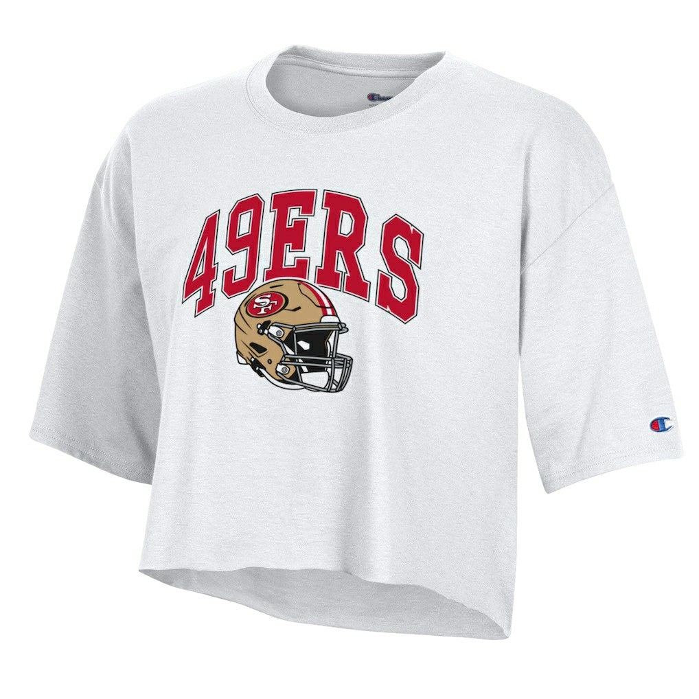 NFL San Francisco 49ers Women's Boyfriend Cropped T-Shirt