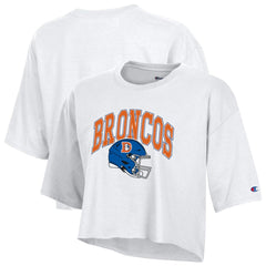 NFL Denver Broncos Women's Boyfriend Cropped T-Shirt