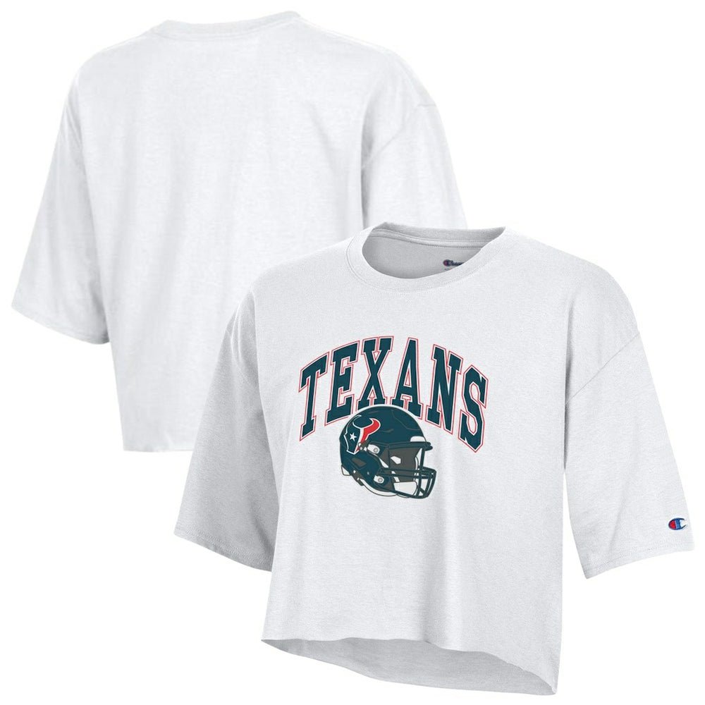 NFL Houston Texans Women's Boyfriend Cropped T-Shirt