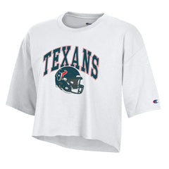NFL Houston Texans Women's Boyfriend Cropped T-Shirt
