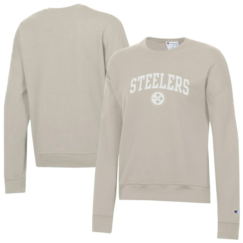 NFL Pittsburgh Steelers Women's Powerblend Cocoa Butter Fleece Sweatshirt