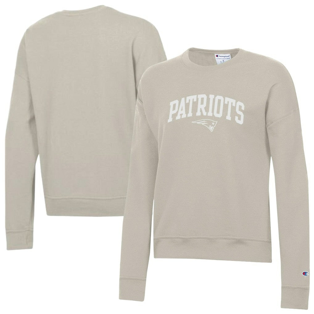 NFL New England Patriots Women's Powerblend Cocoa Butter Fleece Sweatshirt