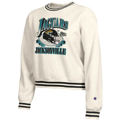 NFL Jacksonville Jaguars Women's Reverse Weave Fleece Sweatshirt
