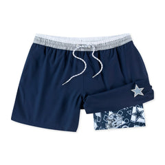 NFL Dallas Cowboys Chubbies The Secret Lined Swim Trunks