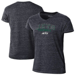 NFL New York Jets Women's Triumph Tri-Blend V-Neck T-Shirt