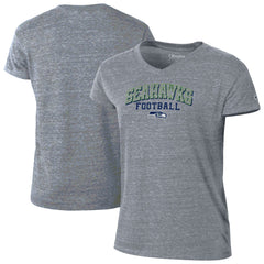 NFL Seattle Seahawks Women's Triumph Tri-Blend V-Neck T-Shirt