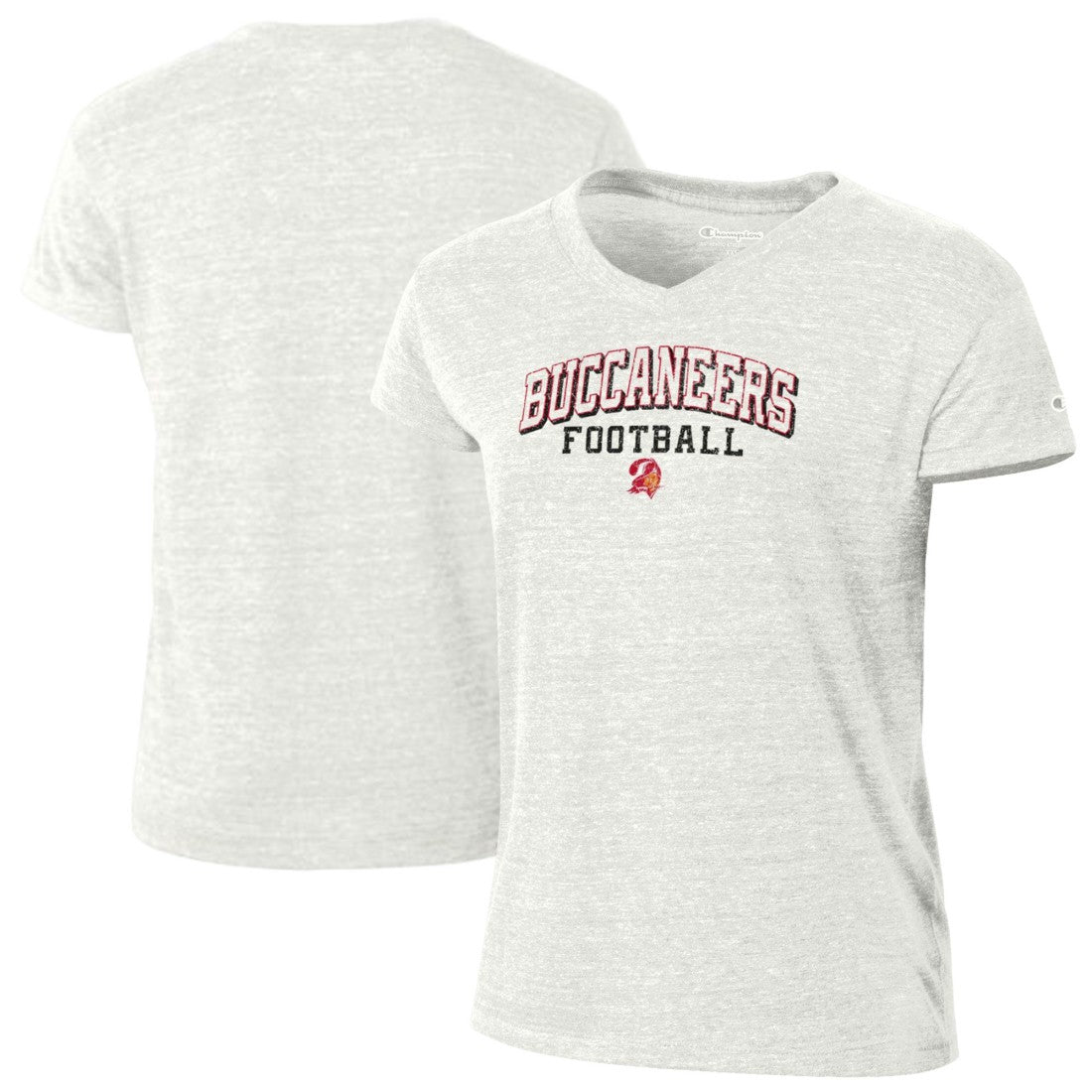 NFL Tampa Bay Buccaneers Women's Triumph Tri-Blend V-Neck T-Shirt