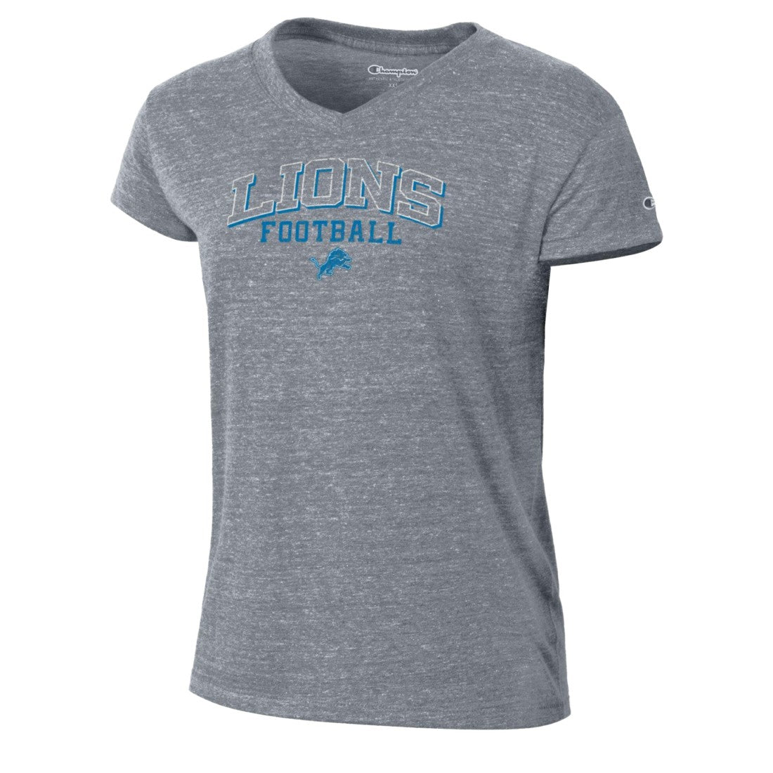 NFL Detroit Lions Women's Triumph Tri-Blend V-Neck T-Shirt