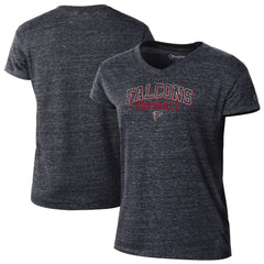 NFL Atlanta Falcons Women's Triumph Tri-Blend V-Neck T-Shirt
