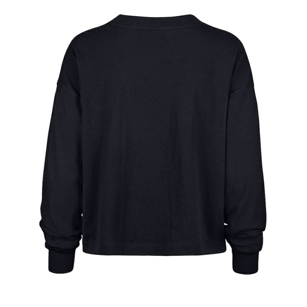 Boston Red Sox Women's Team Collage Sydney Long Sleeve T-Shirt - Navy | 47 brand