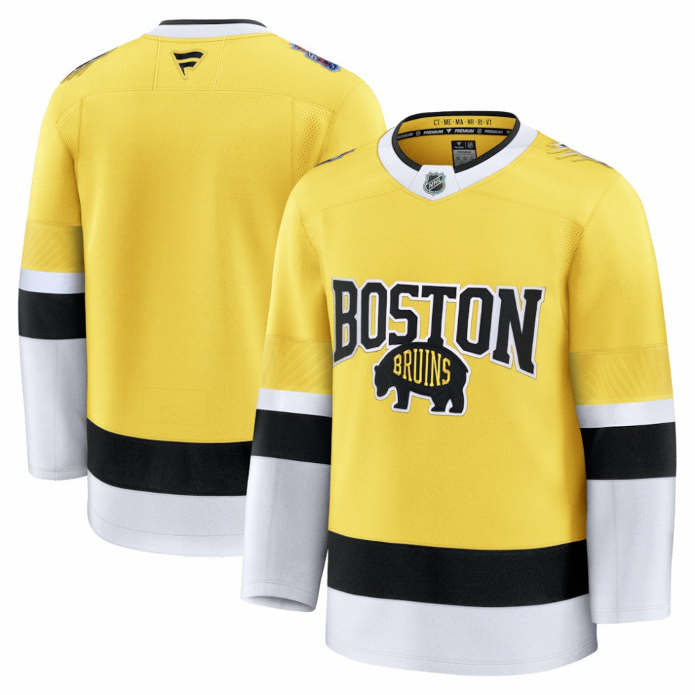 Boston Bruins Fanatics 2026 NHL Stadium Series Premium Custom Jersey