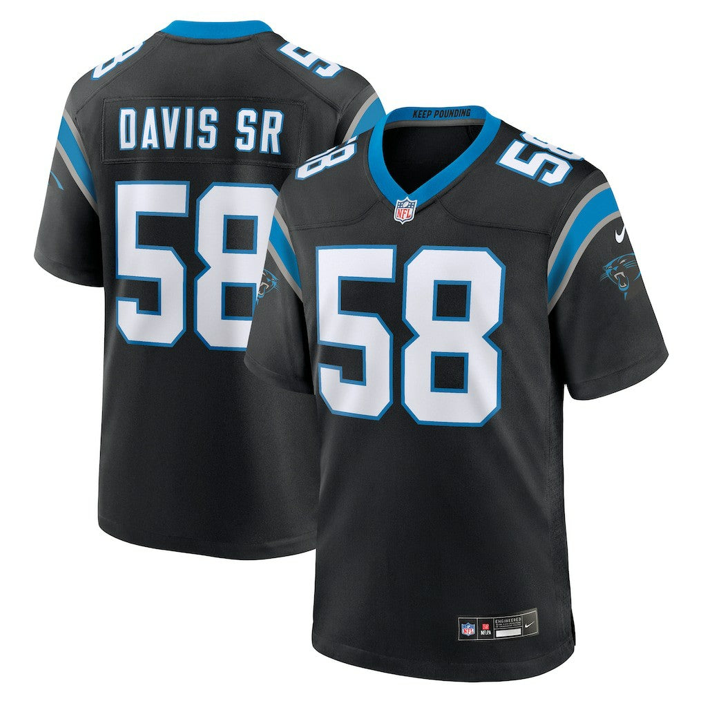 NFL Carolina Panthers Thomas Davis Sr.  Team Retired Game Jersey
