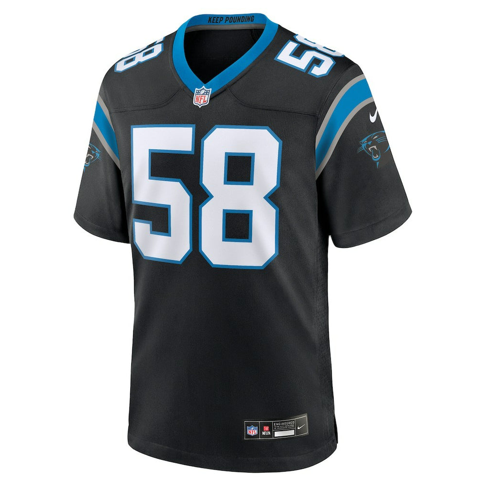 NFL Carolina Panthers Thomas Davis Sr.  Team Retired Game Jersey