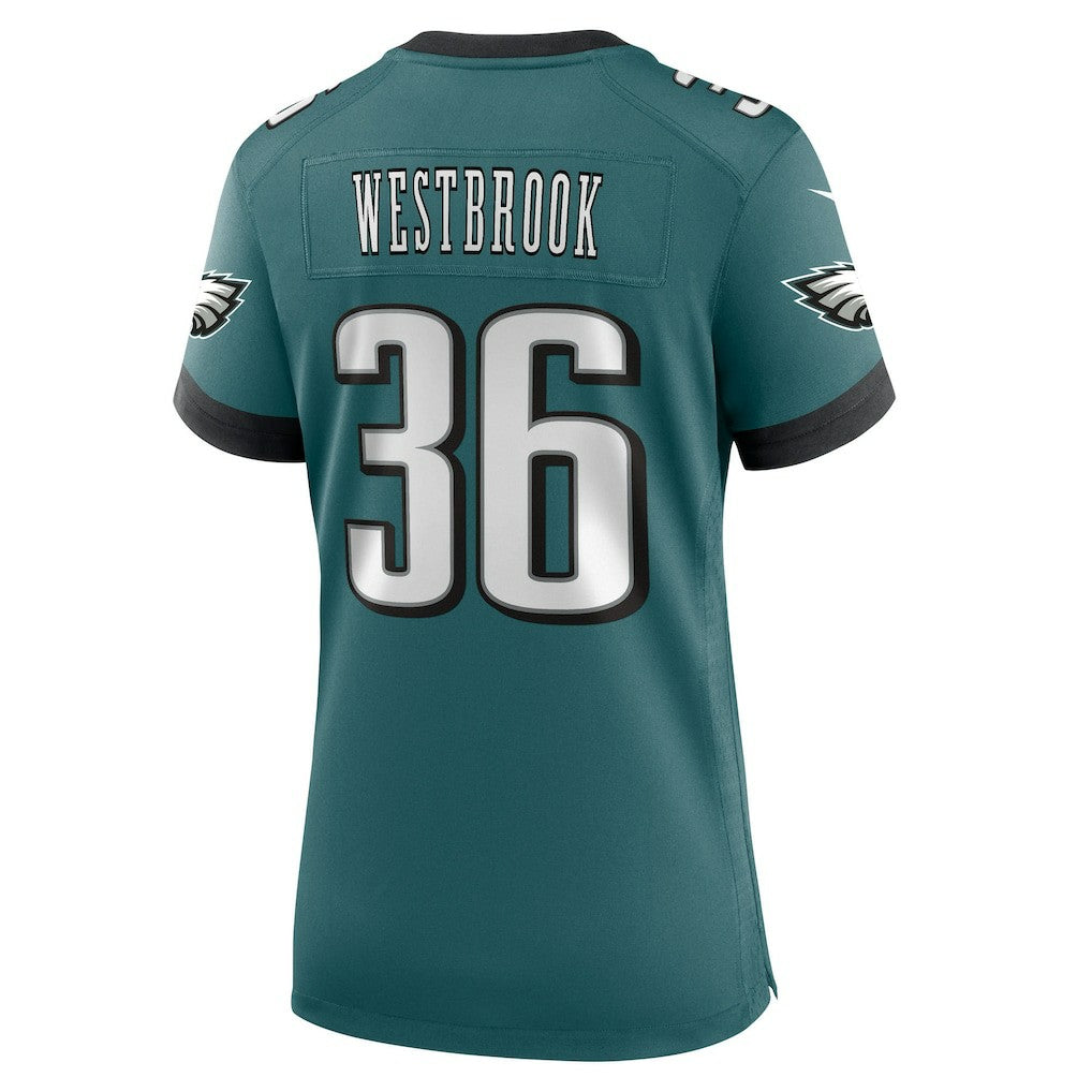 NFL Philadelphia Eagles Brian Westbrook  Women's Team Retired Game Jersey