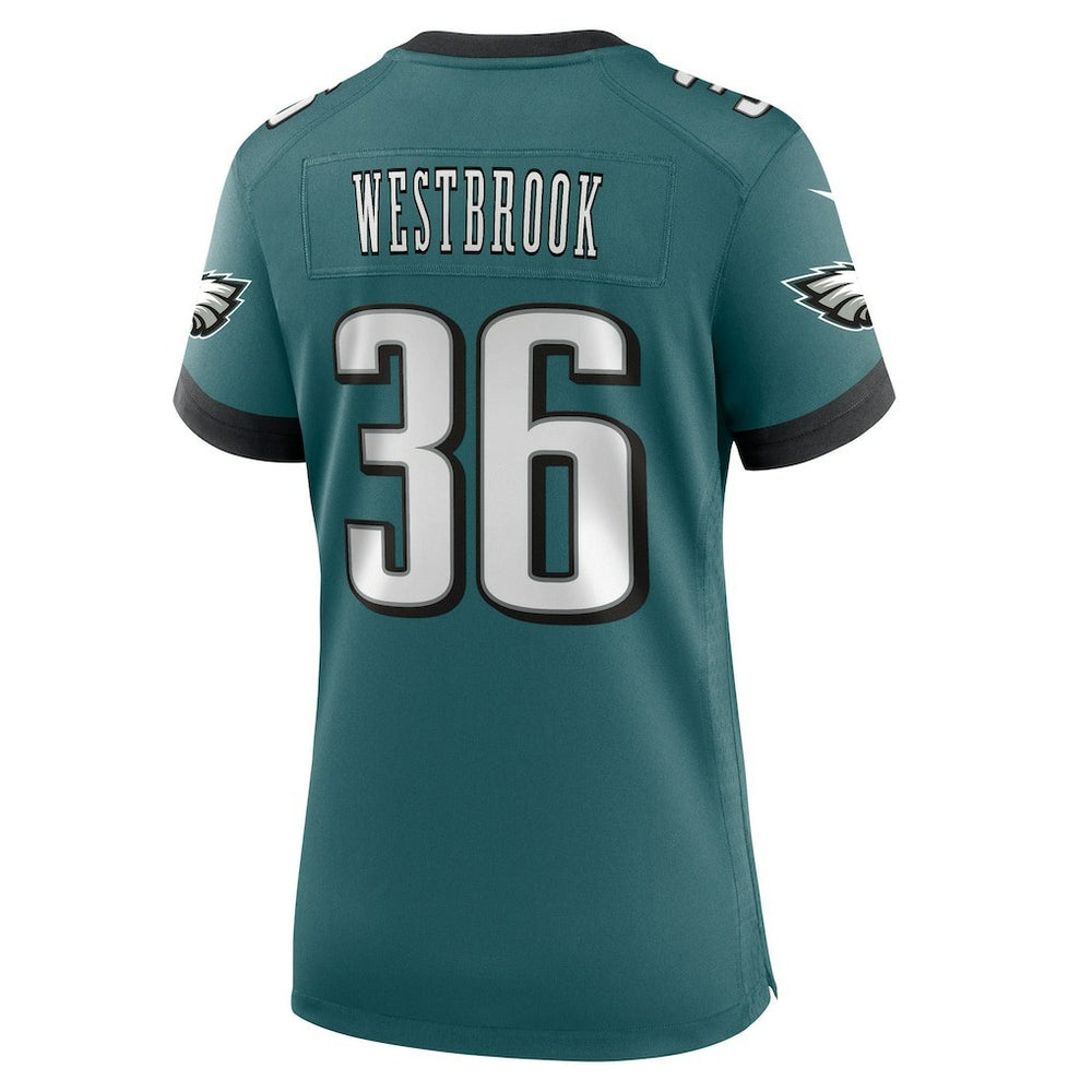NFL Philadelphia Eagles Brian Westbrook  Women's Team Retired Game Jersey