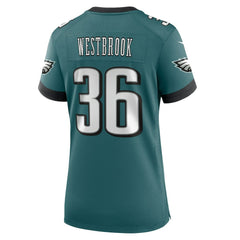 NFL Philadelphia Eagles Brian Westbrook  Women's Team Retired Game Jersey