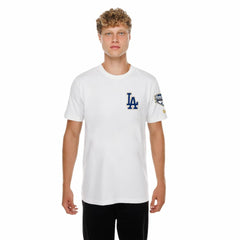 Los Angeles Dodgers 2026 Gold Collection Logo & Patch T-Shirt - White | New Era
