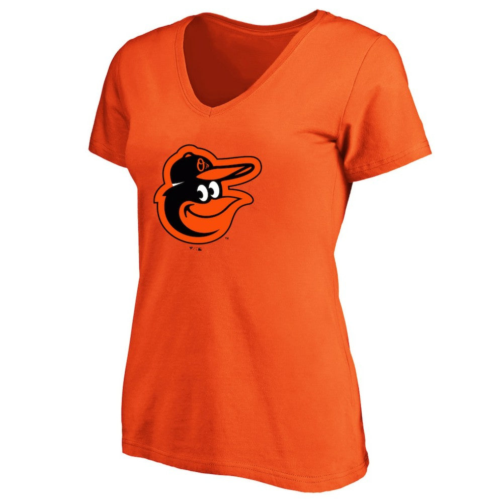 Pete Alonso Baltimore Orioles Profile Women's Plus Size Name & Number V-Neck T-Shirt - Orange