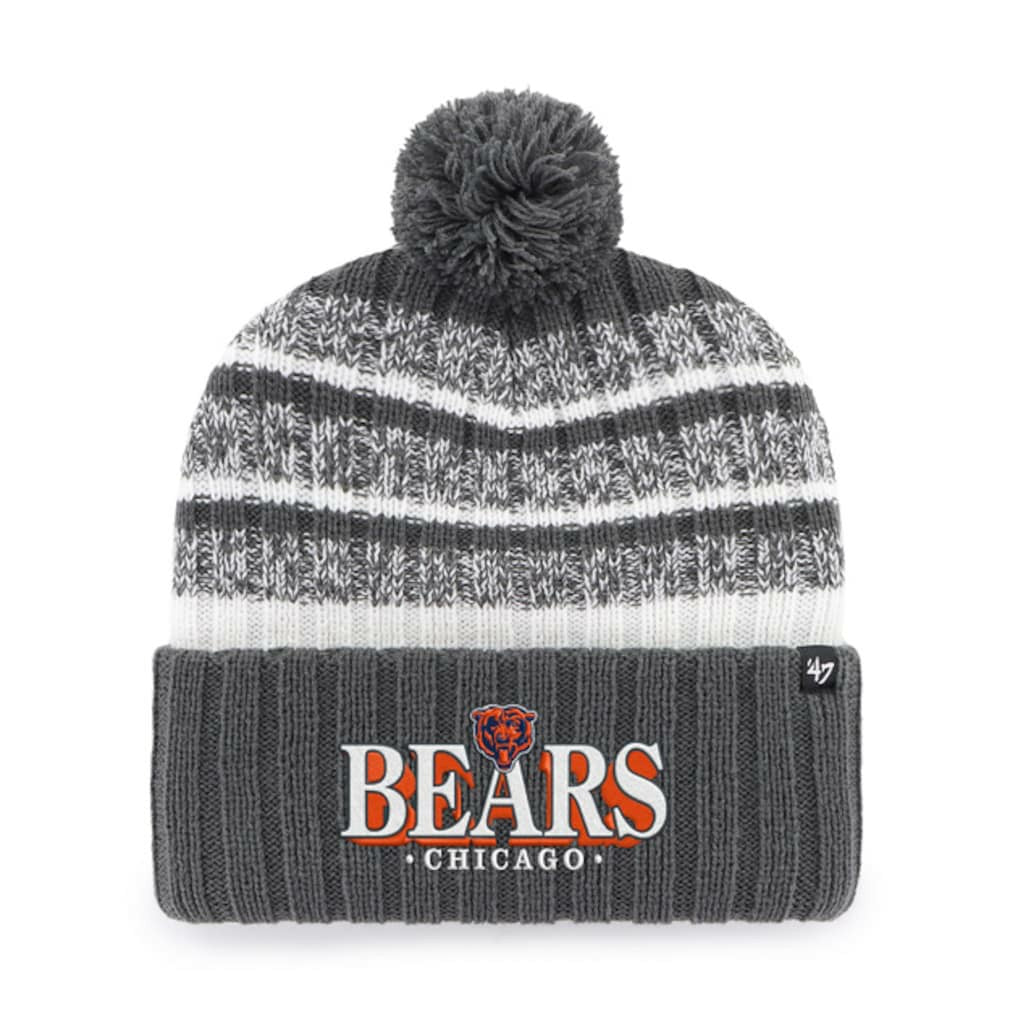 NFL Chicago Bears '47 Tavern Cuffed Knit Hat with Pom
