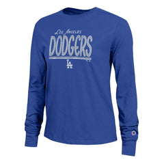 Los Angeles Dodgers Champion Women's Long Sleeve T-Shirt - Royal