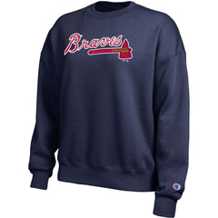 Atlanta Braves Champion Women's All-Star Sweatshirt - Navy