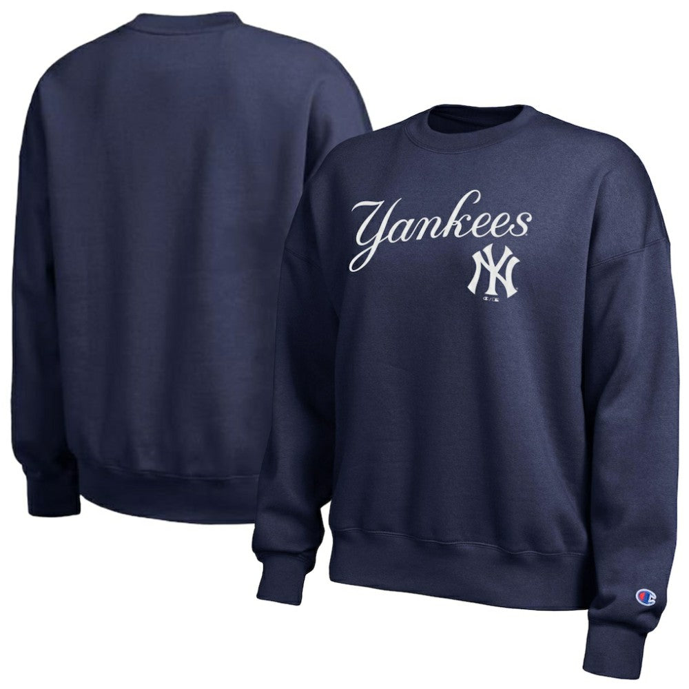 New York Yankees Champion Women's All-Star Sweatshirt - Athletic Navy