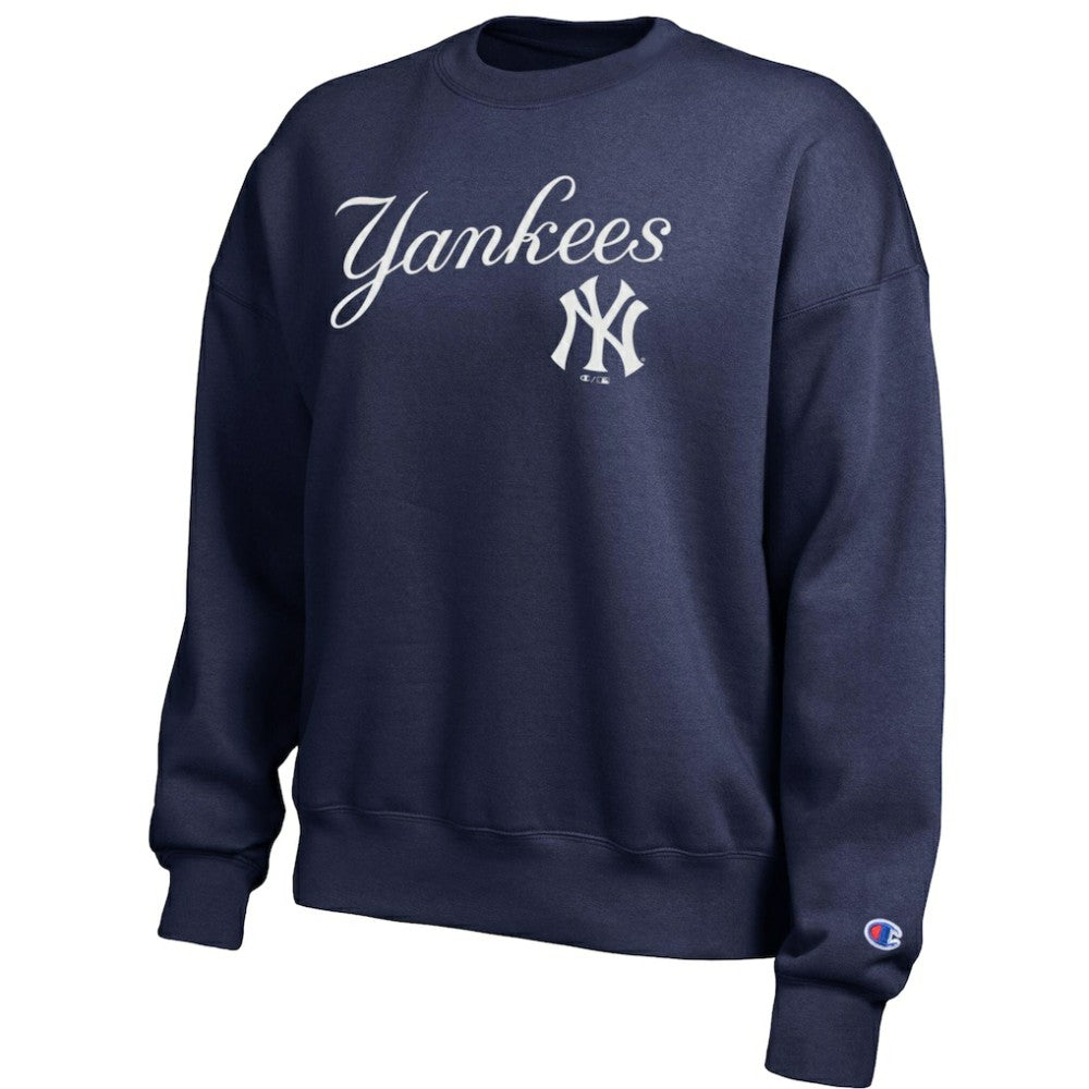 New York Yankees Champion Women's All-Star Sweatshirt - Athletic Navy
