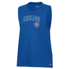 Chicago Cubs Champion Women's Muscle Tank Top - Royal