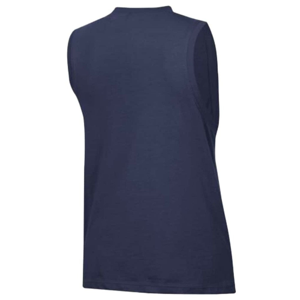 Atlanta Braves Champion Women's Muscle Tank Top - Navy