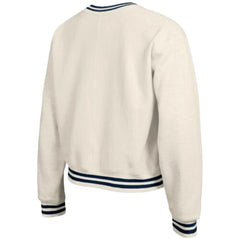Cleveland Guardians Champion Women's Reverse Weave Sweatshirt - Cream