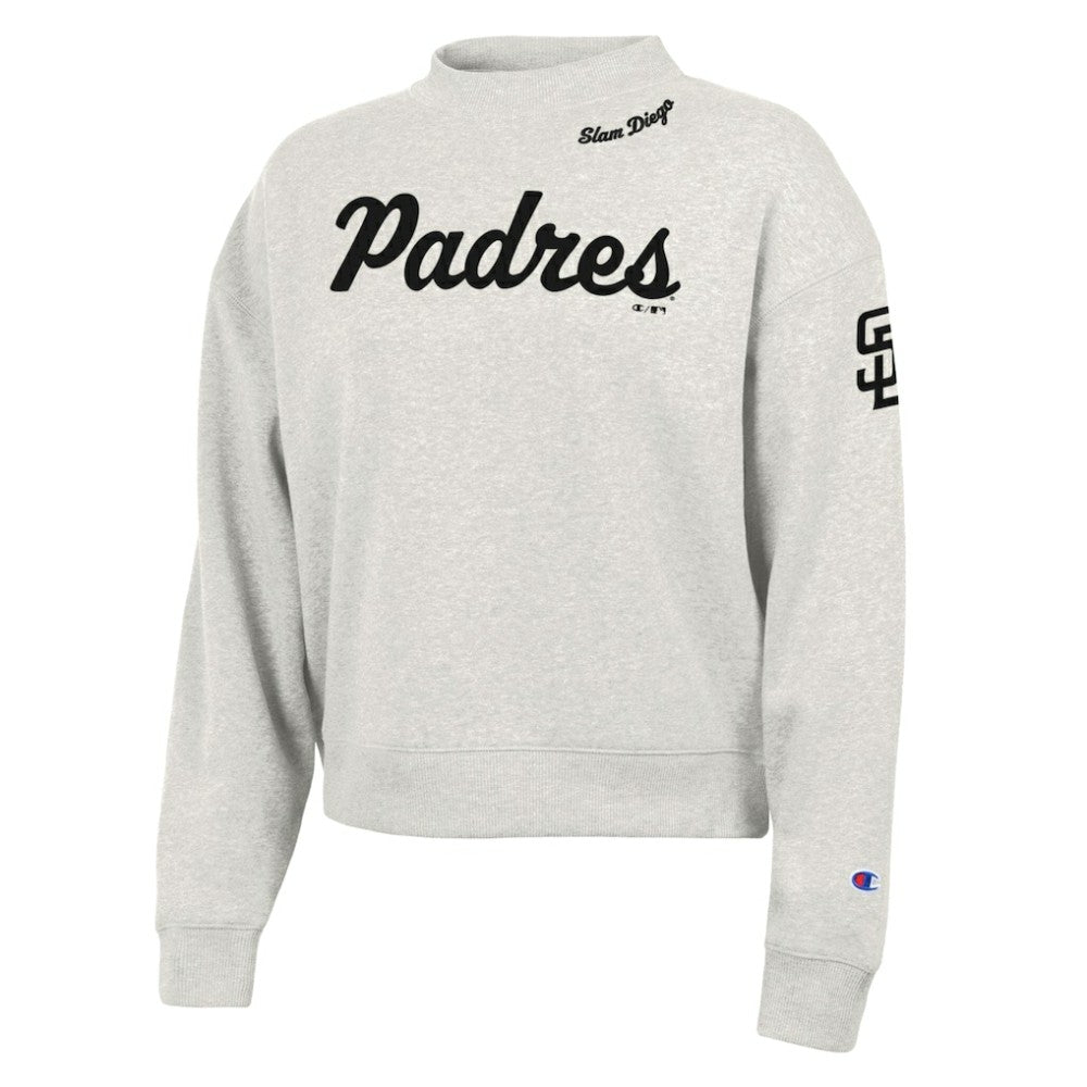 San Diego Padres Champion Women's Triumph Tri-Blend Sweatshirt - Stone