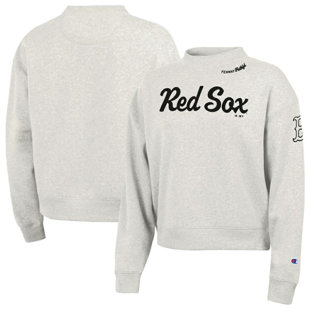 Boston Red Sox Champion Women's Triumph Tri-Blend Sweatshirt - Stone