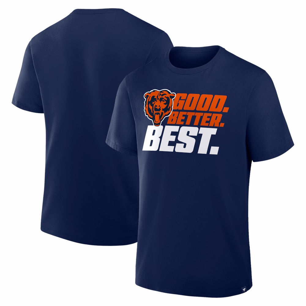 NFL Chicago Bears Good. Better. Best. T-Shirt
