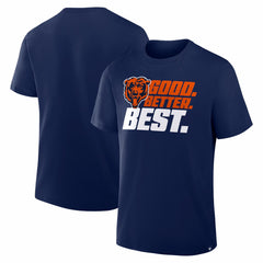 NFL Chicago Bears Good. Better. Best. T-Shirt