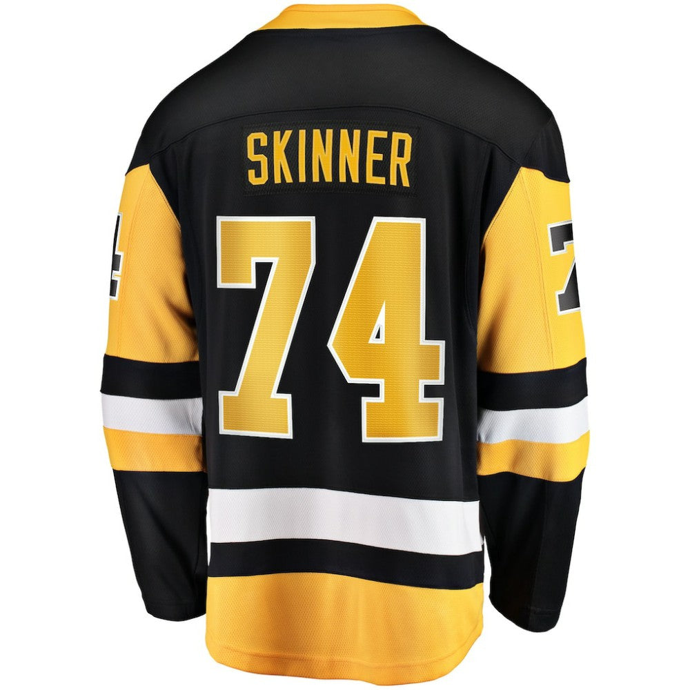 Stuart Skinner Pittsburgh Penguins Fanatics Home Breakaway Jersey