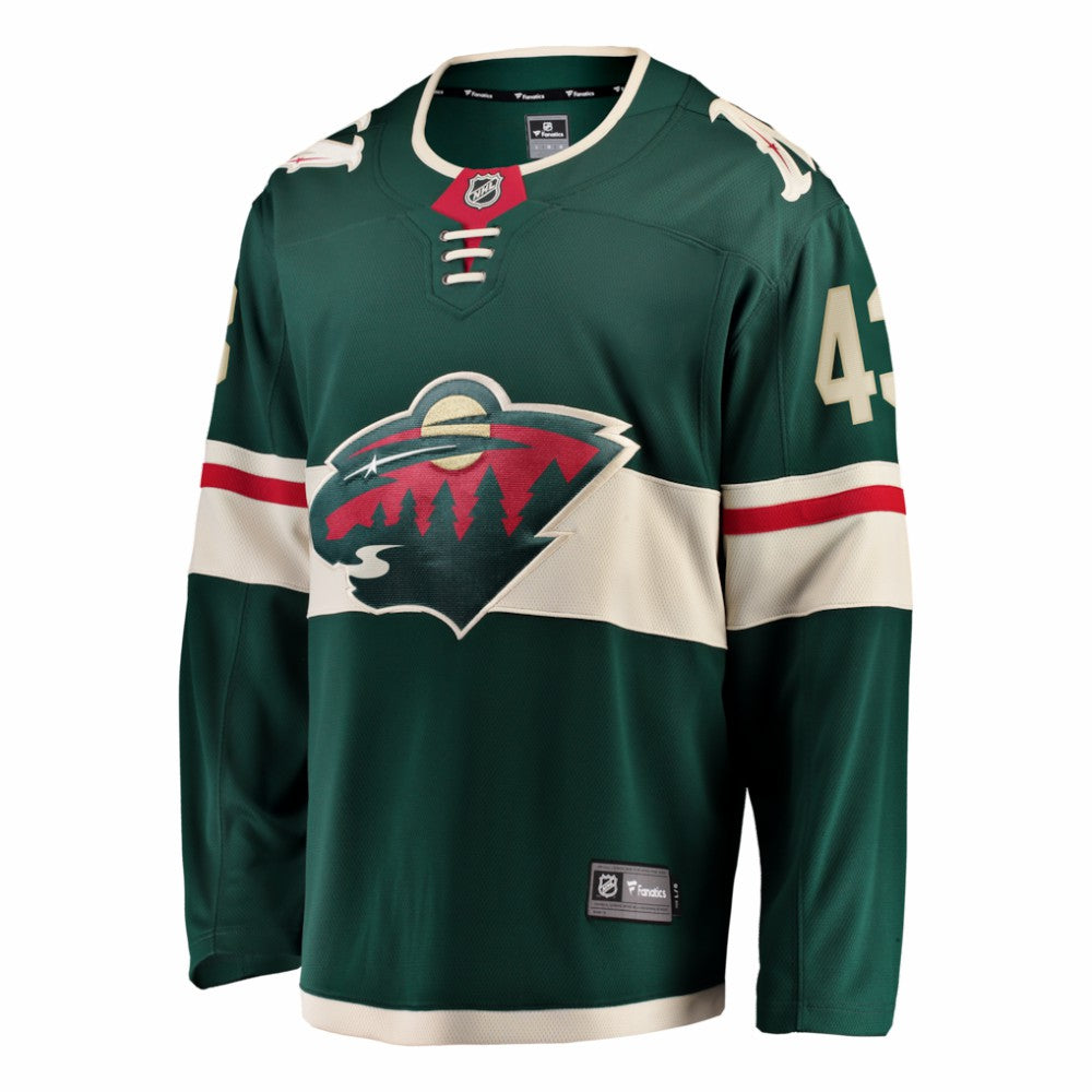 Quinn Hughes Minnesota Wild Fanatics Home Breakaway Jersey