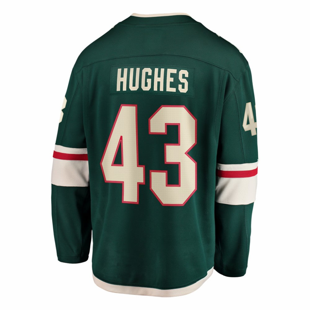 Quinn Hughes Minnesota Wild Fanatics Home Breakaway Jersey