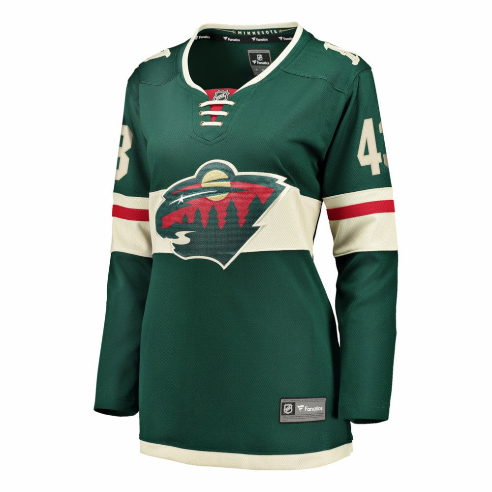 Quinn Hughes Minnesota Wild Fanatics Women's Home Breakaway Jersey
